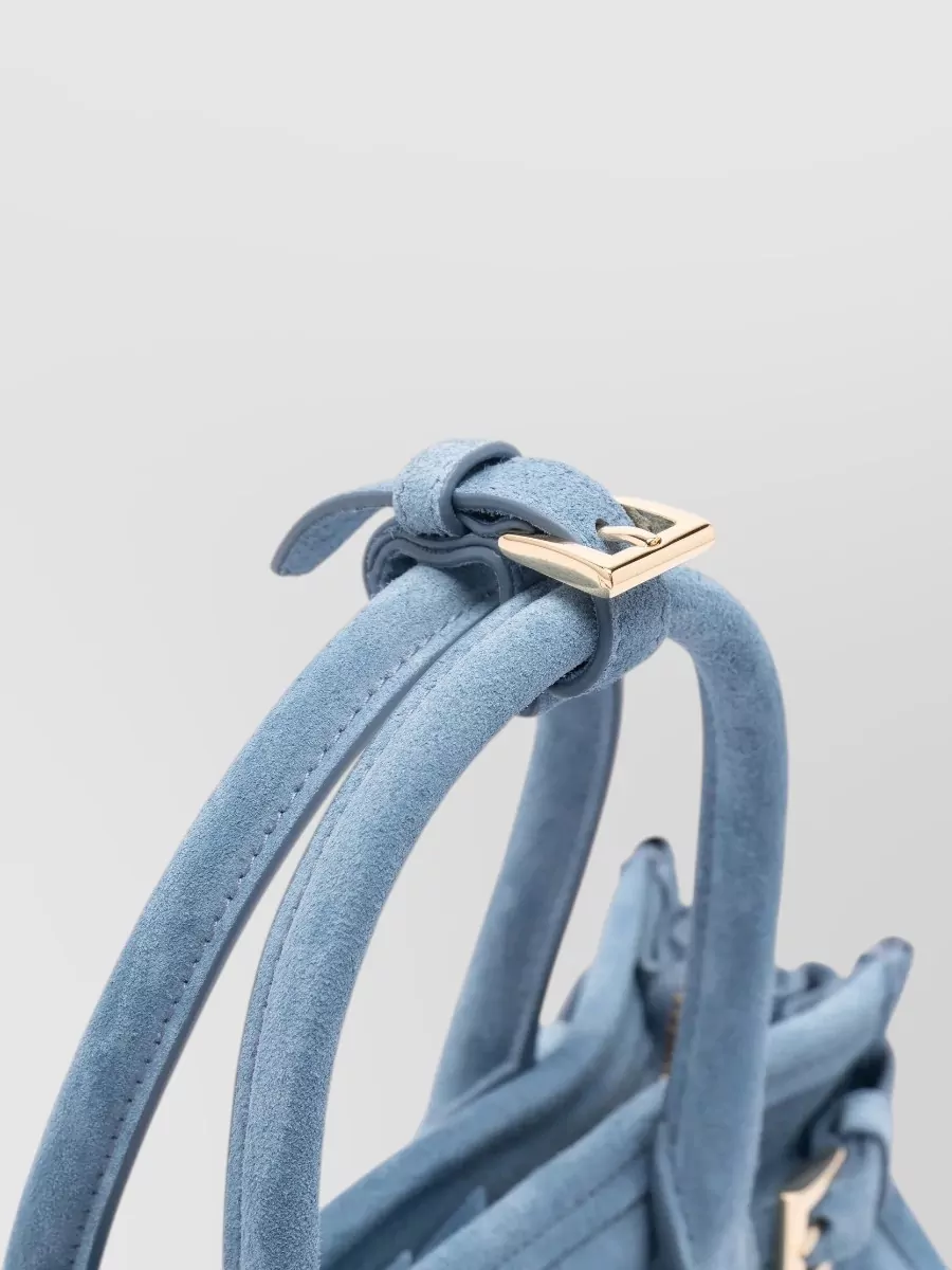Prada Bonnie Mini Suede Leather Shoulder Bag