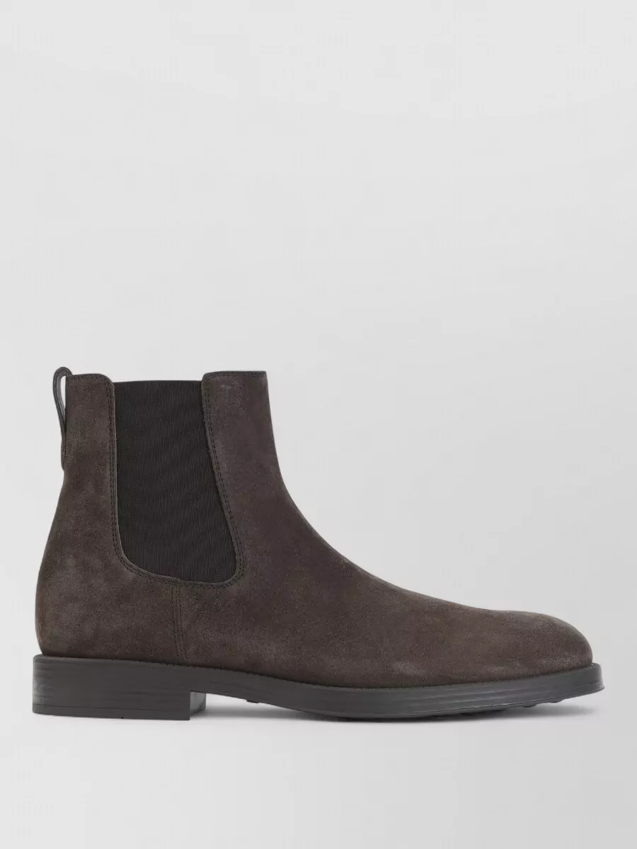 Tod's Suede Chelsea Ankle Boots