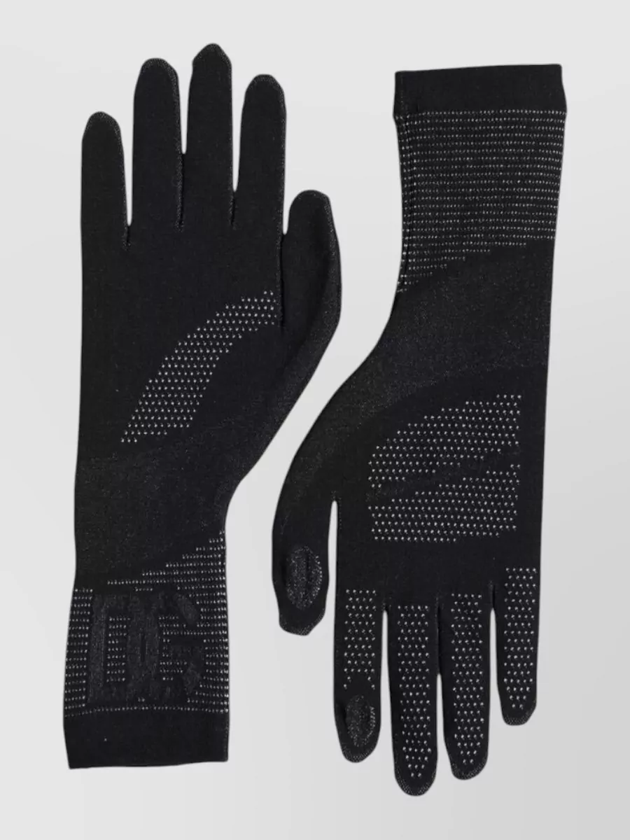 Dolce&Gabbana cotton logo-print gloves