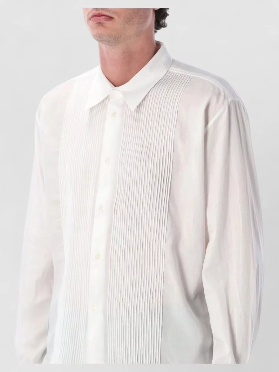 Our Legacy Cotton Pintuck Shirt