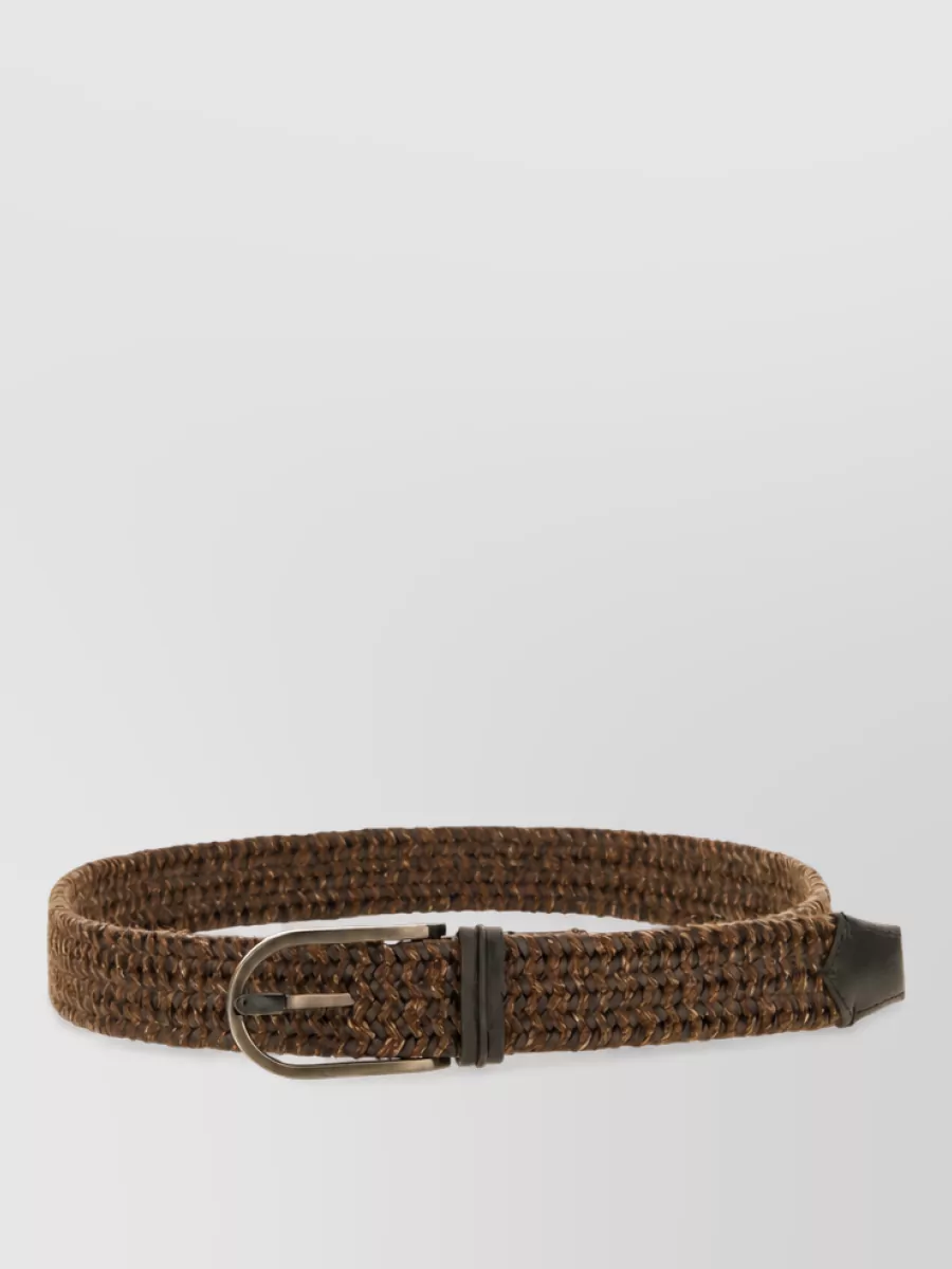 Zegna Leather Belt