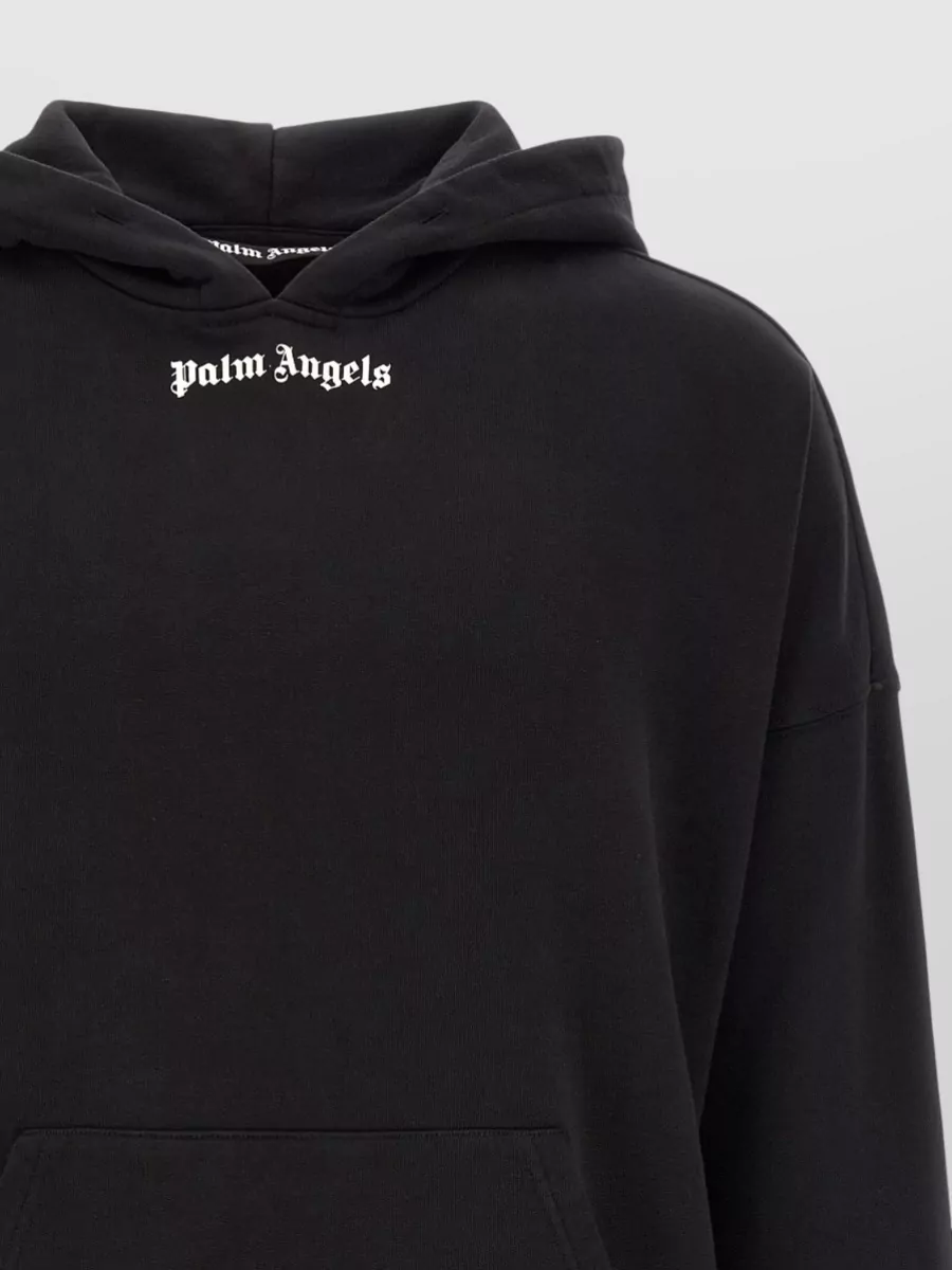 Palm Angels Logo Print Hoodie