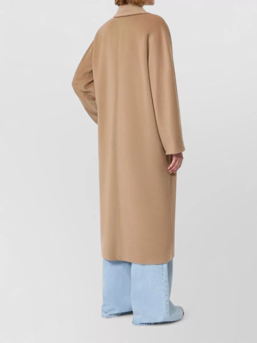 Max Mara Cashmere Wool Oversized Double-Breasted Coat