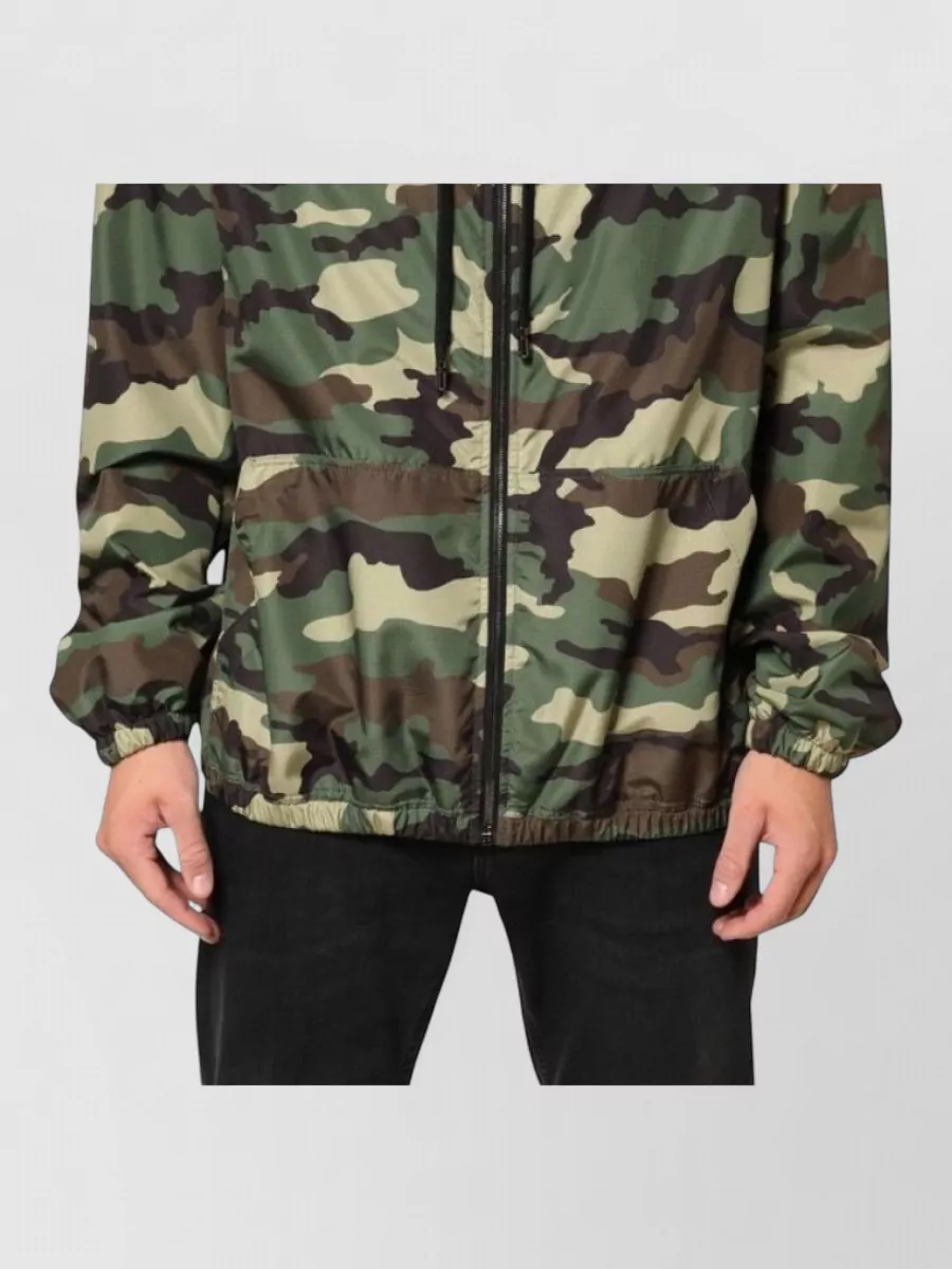 Dolce&Gabbana camouflage hooded parka
