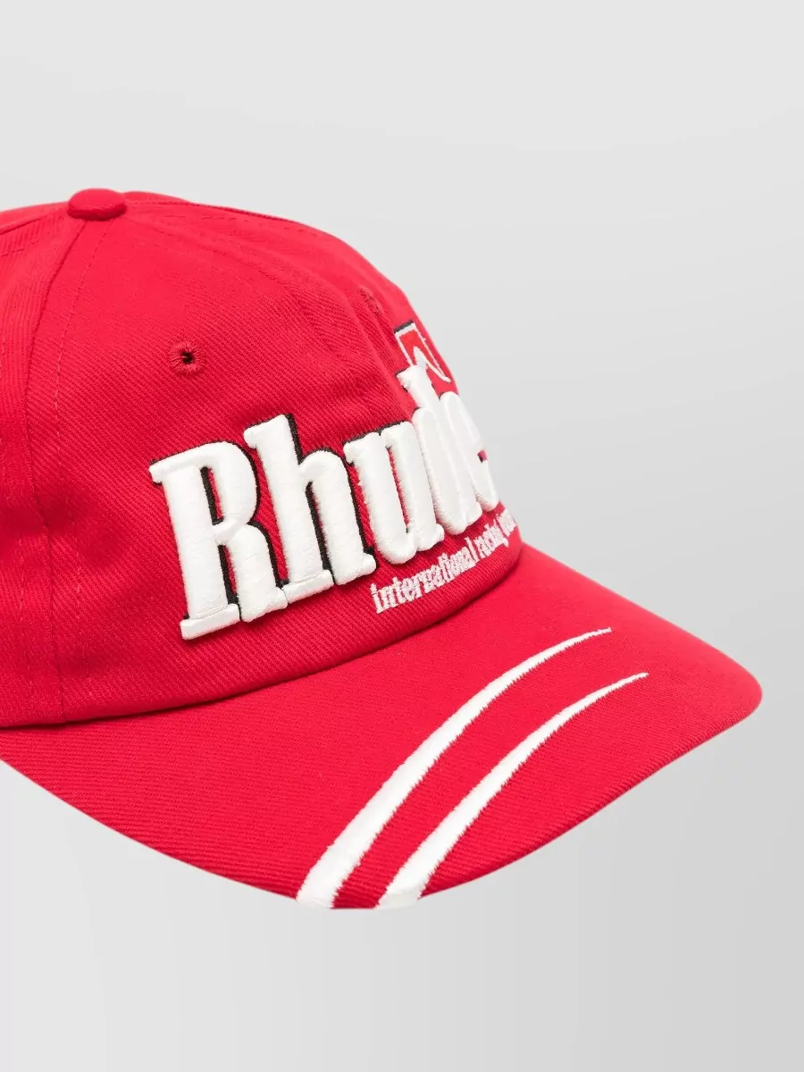 Rhude Cotton Logo-Embroidered Baseball Cap
