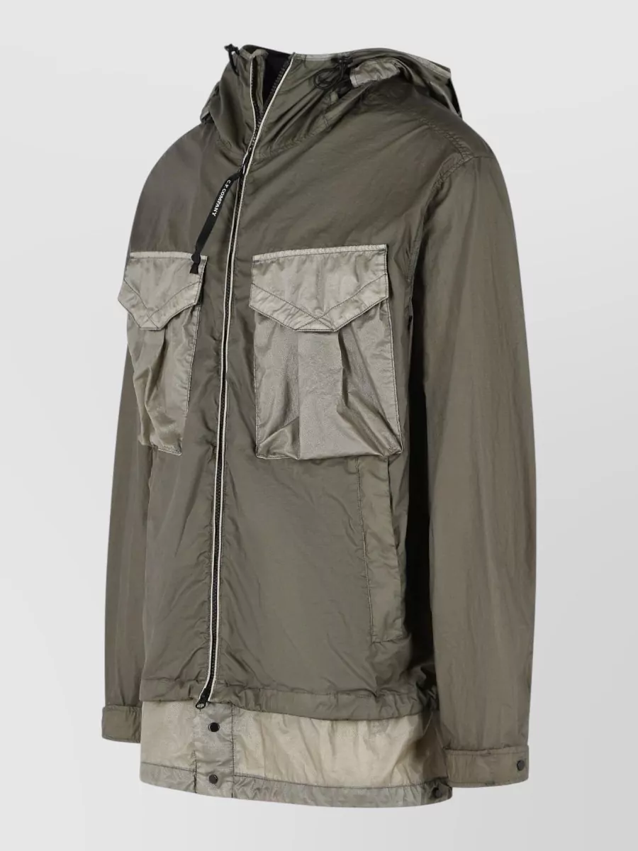C.p. Company Hooded Nylon Jacket