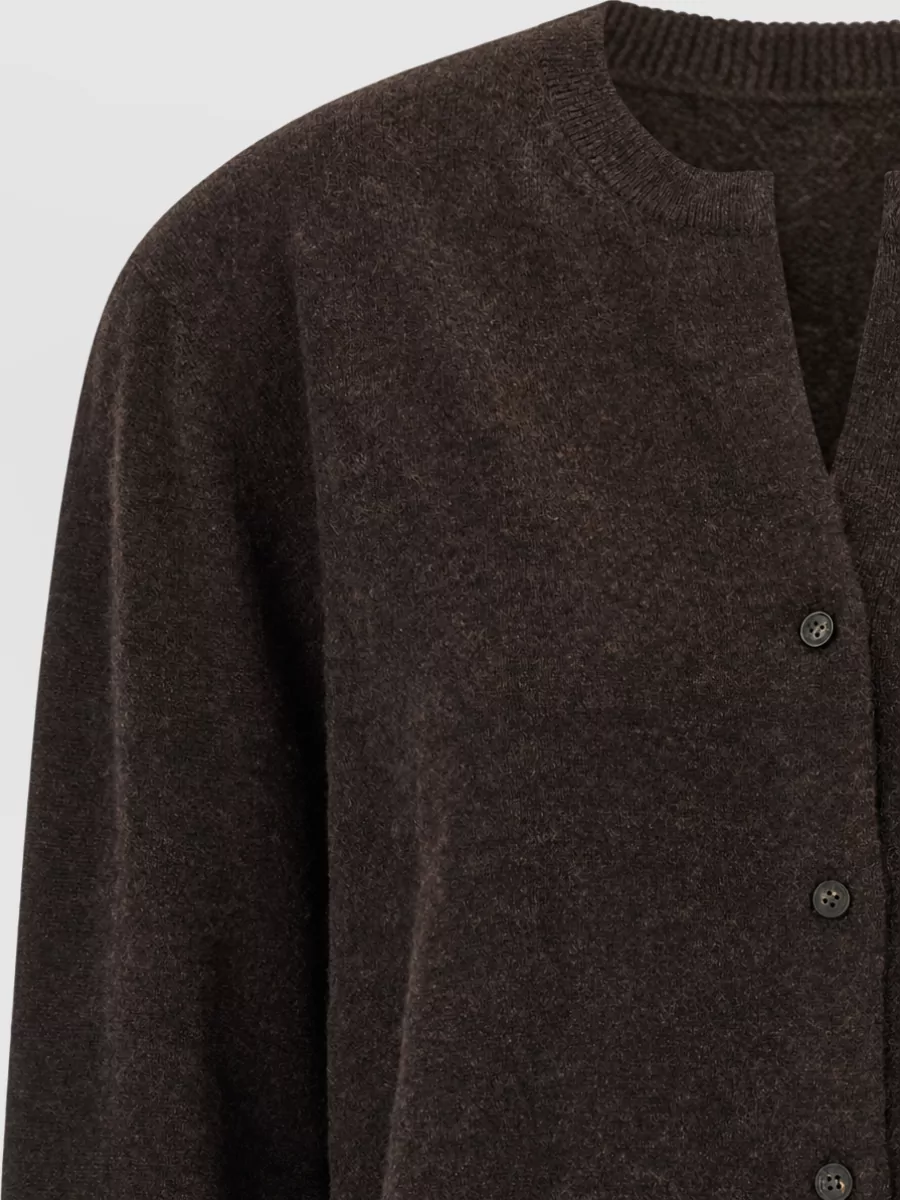 Yves Salomon Cashmere Relaxed-Fit Cardigan