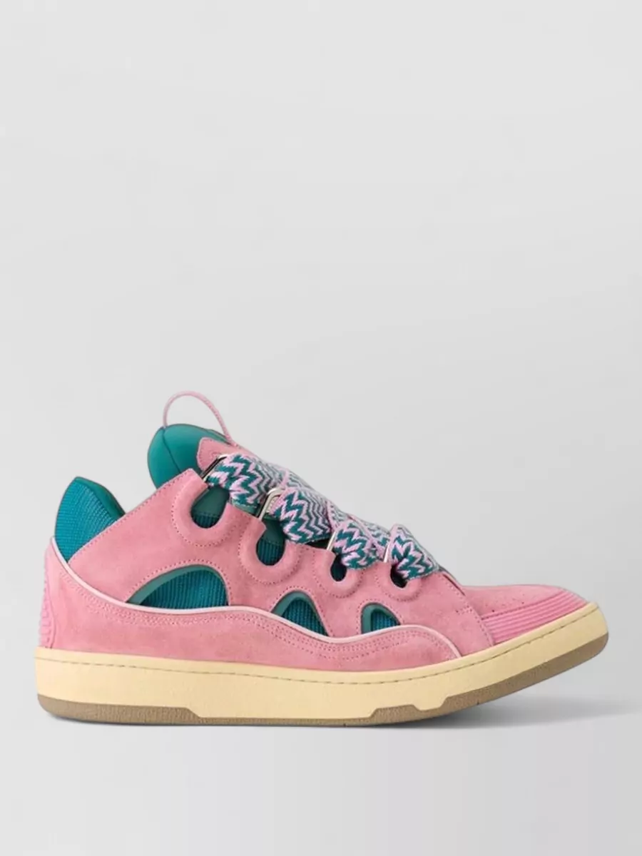 Lanvin Leather Low-Top Sneakers