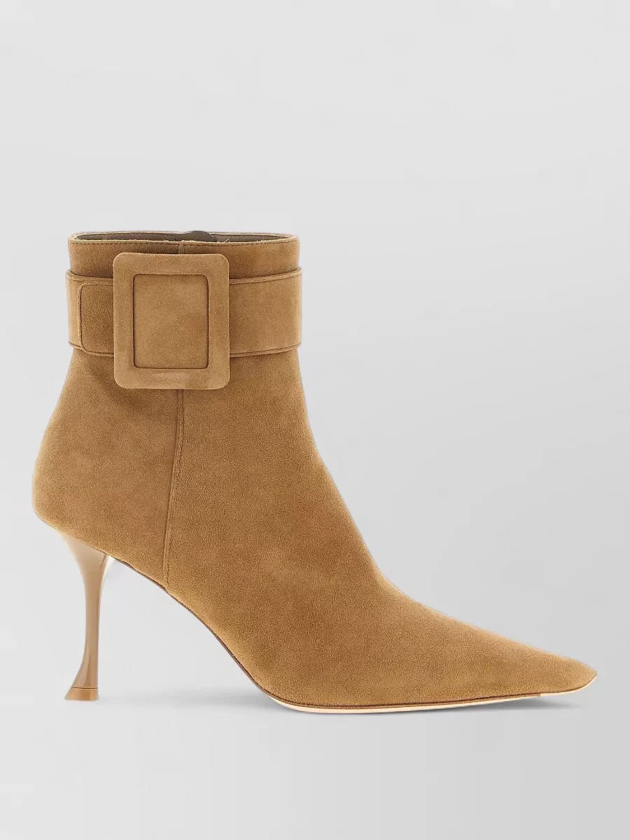 Roger Vivier leather ankle boots