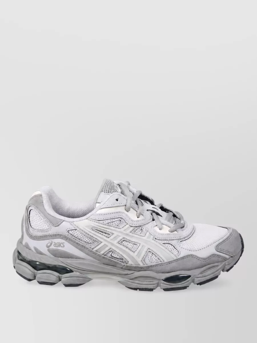 Asics Leather Lace-Up Sneakers