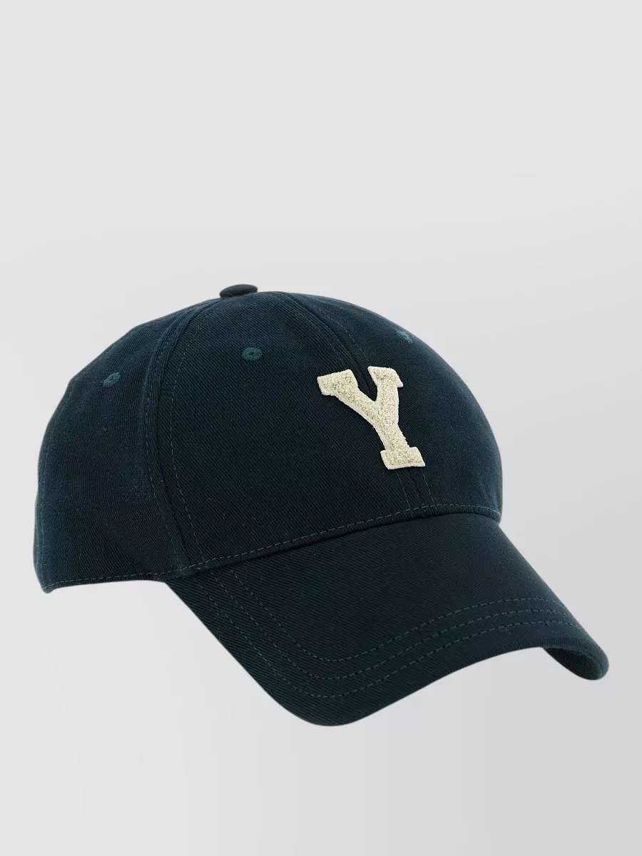 Saint Laurent Cotton Baseball Cap