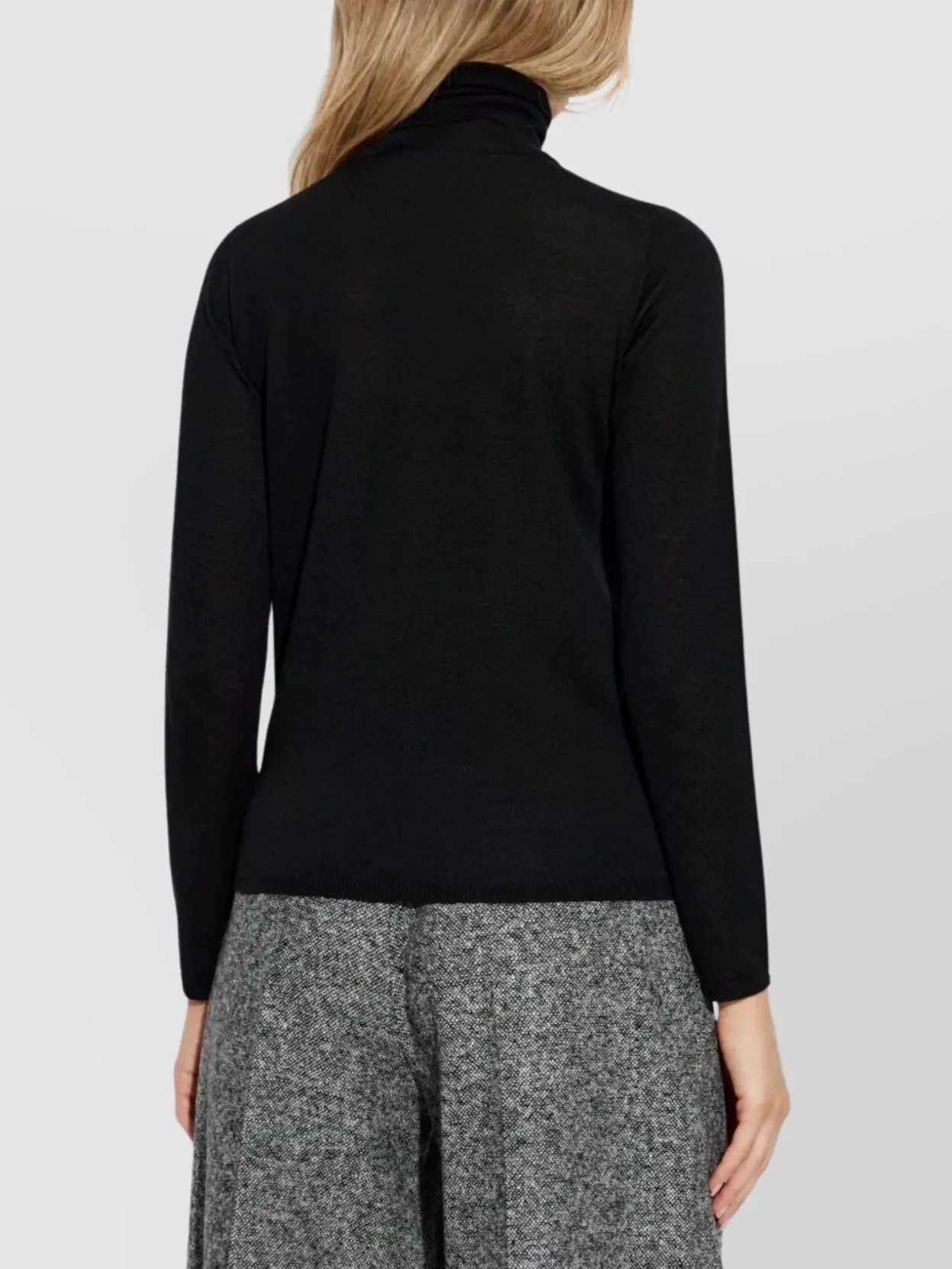 Max Mara Turtleneck Slim Fit Long Sleeve Knitwear
