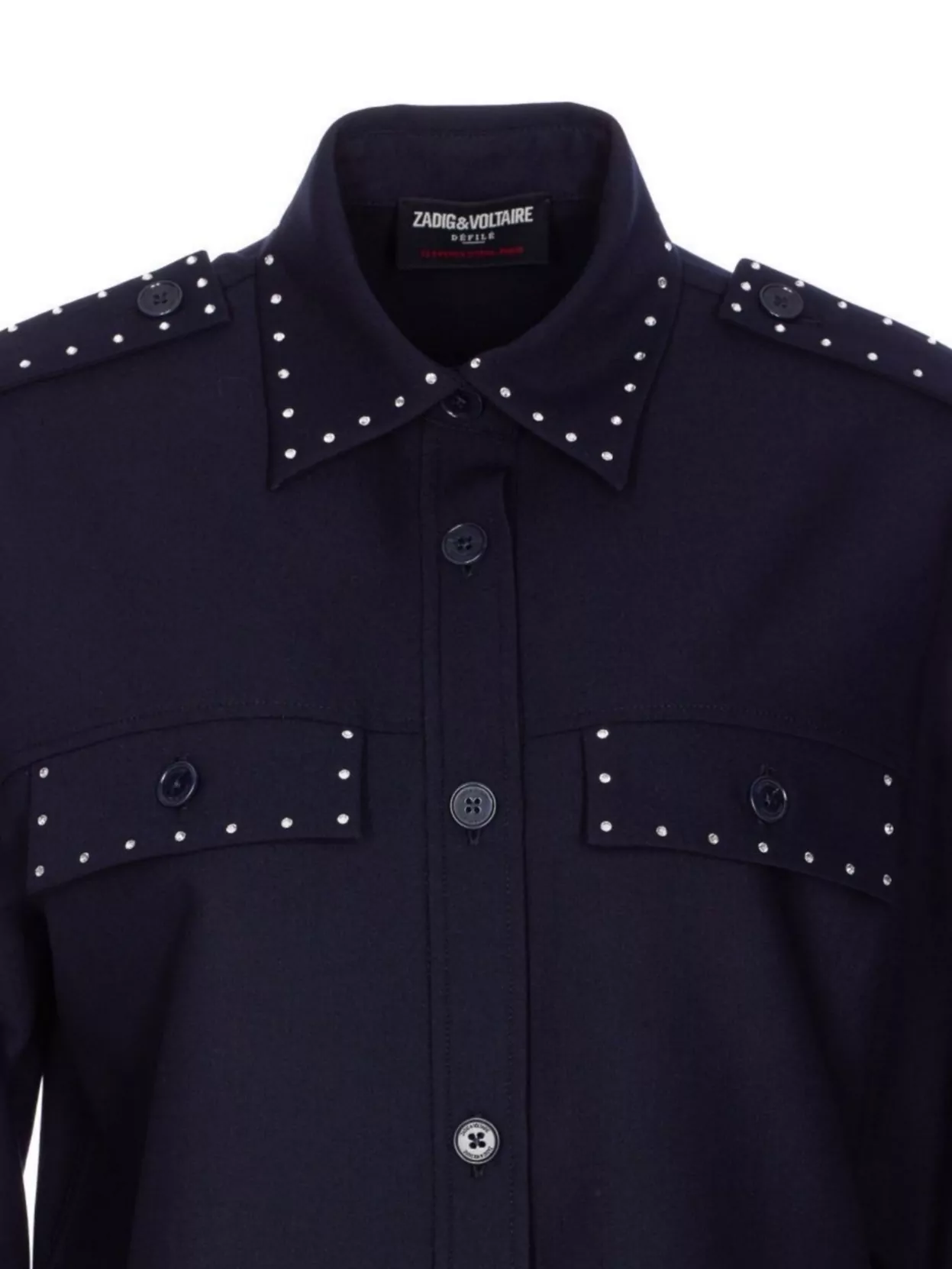 Zadig & Voltaire Zadig&voltaire Shirts In Blue