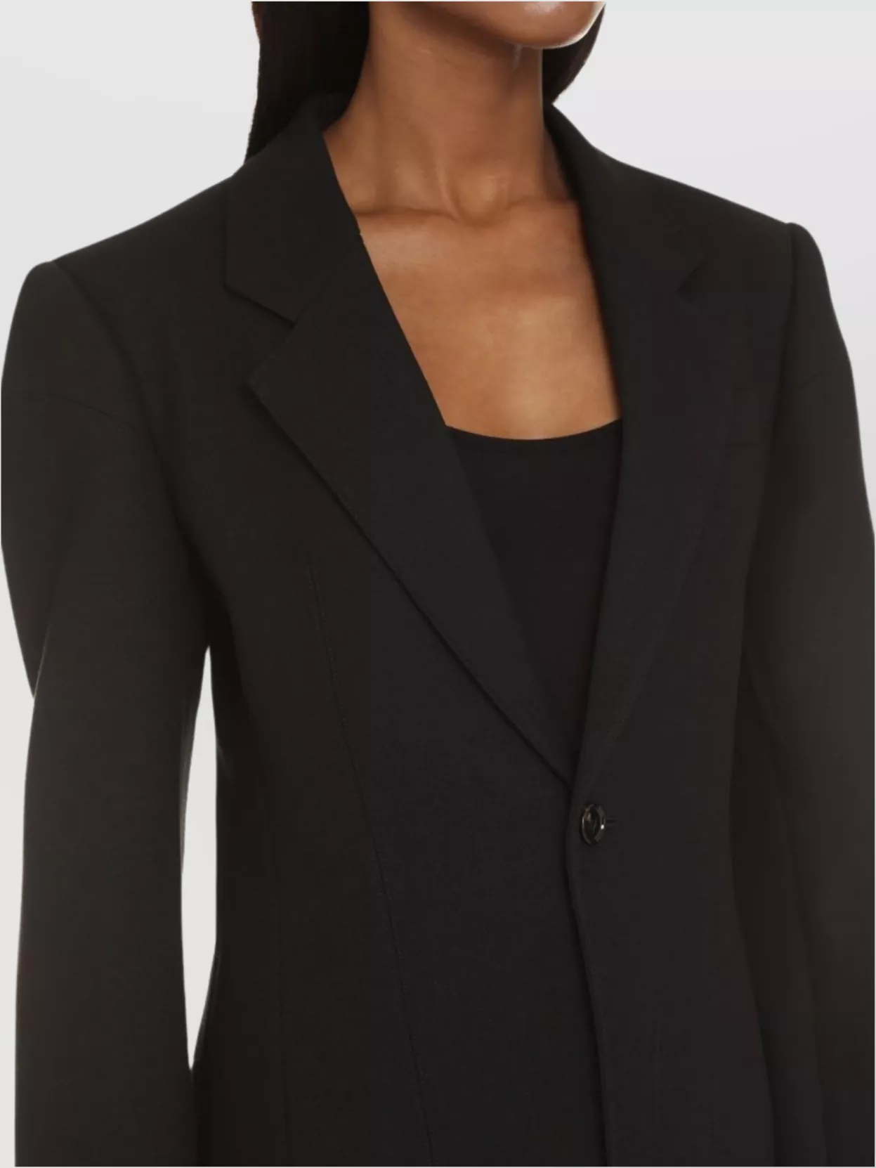 Bottega Veneta Structured Raffia Jacket For Women In Black