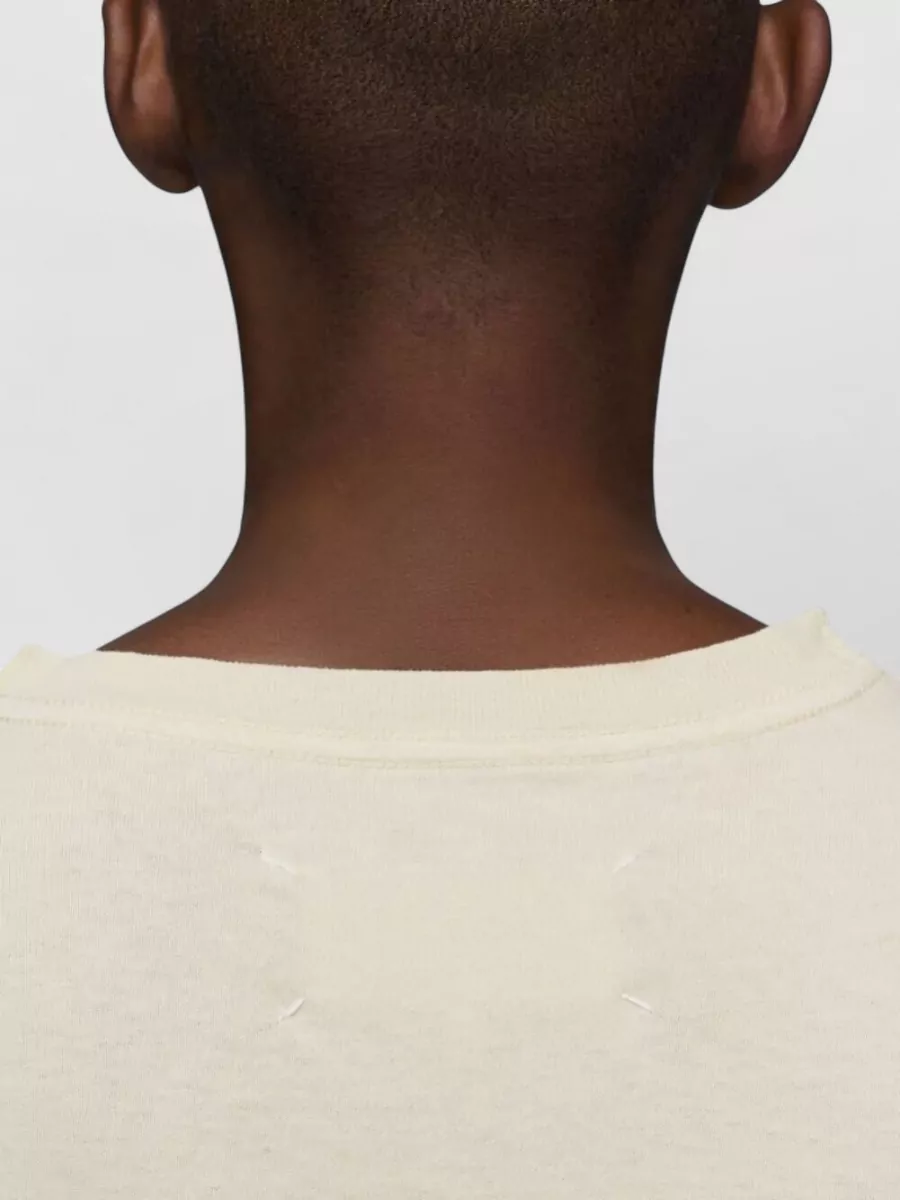 Maison Margiela Numeric Cotton T Shirt Graphic Print