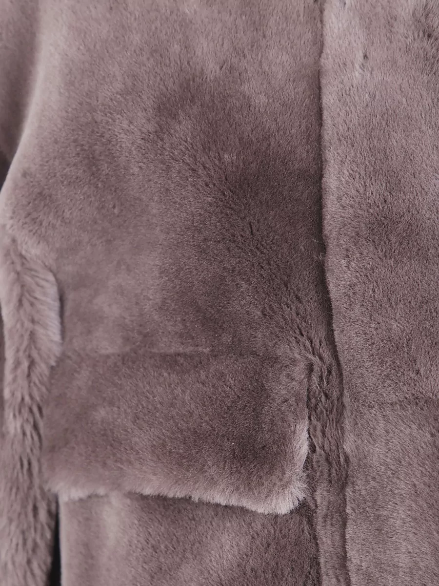 Blancha Shearling Straight Jacket