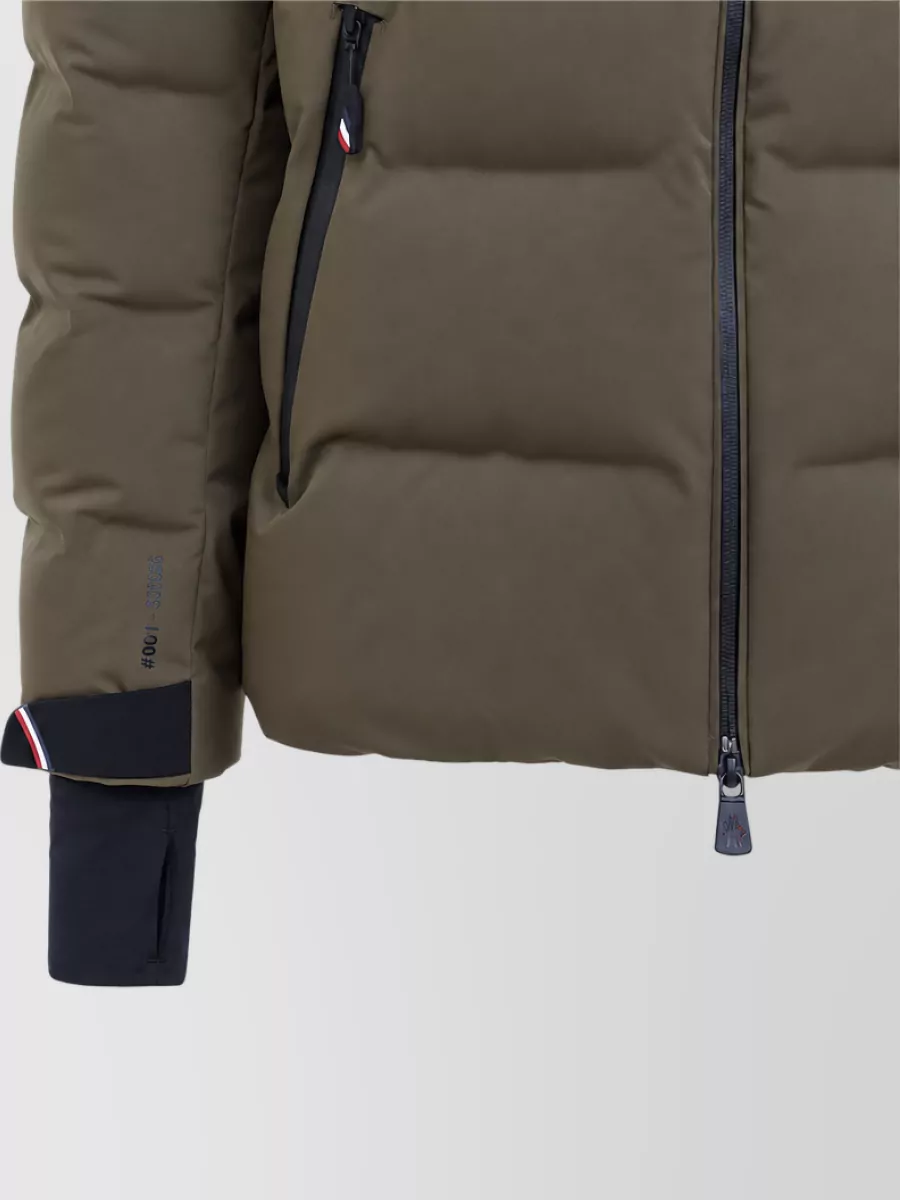 Moncler Grenoble Down Hooded Ski Jacket