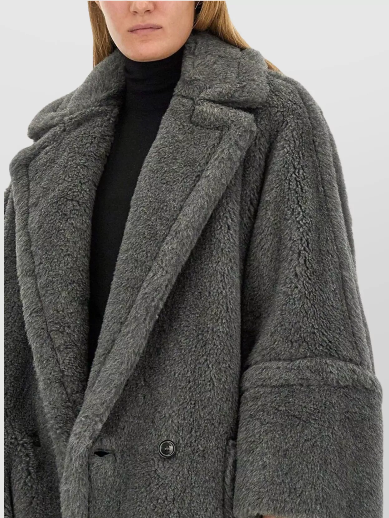 Max Mara Oversized Double Breasted Long Coat