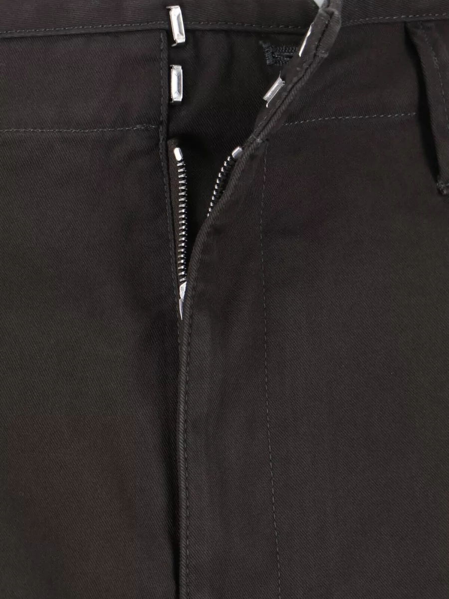 Lemaire Straight Trousers Belt Loops Back Pockets