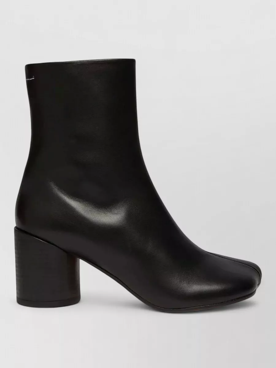 Mm6 Maison Margiela Leather Ankle Boots