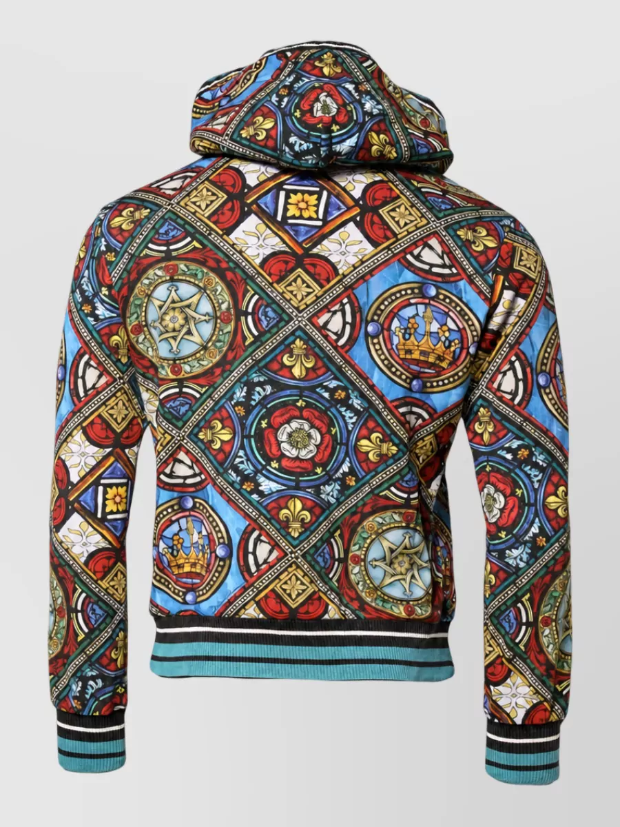 Dolce&Gabbana Printed Hooded Sweatshirt