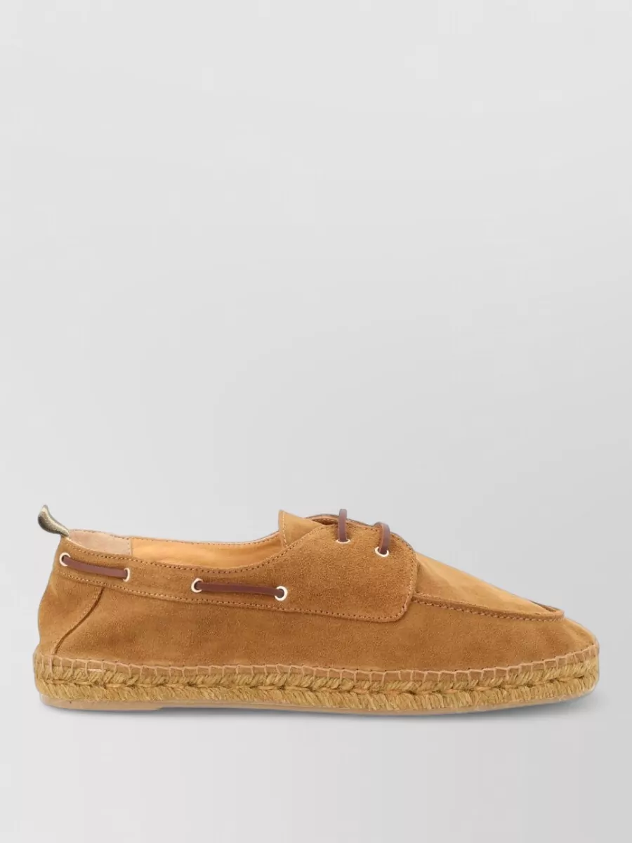 Castaner Leather Moccasins