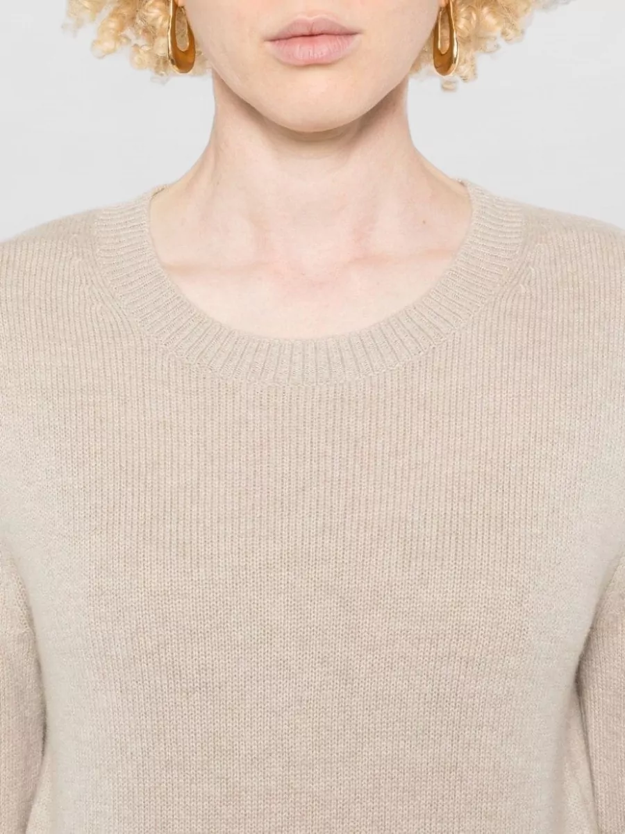 Lisa Yang Cashmere Mélange Crew-Neck Jumper
