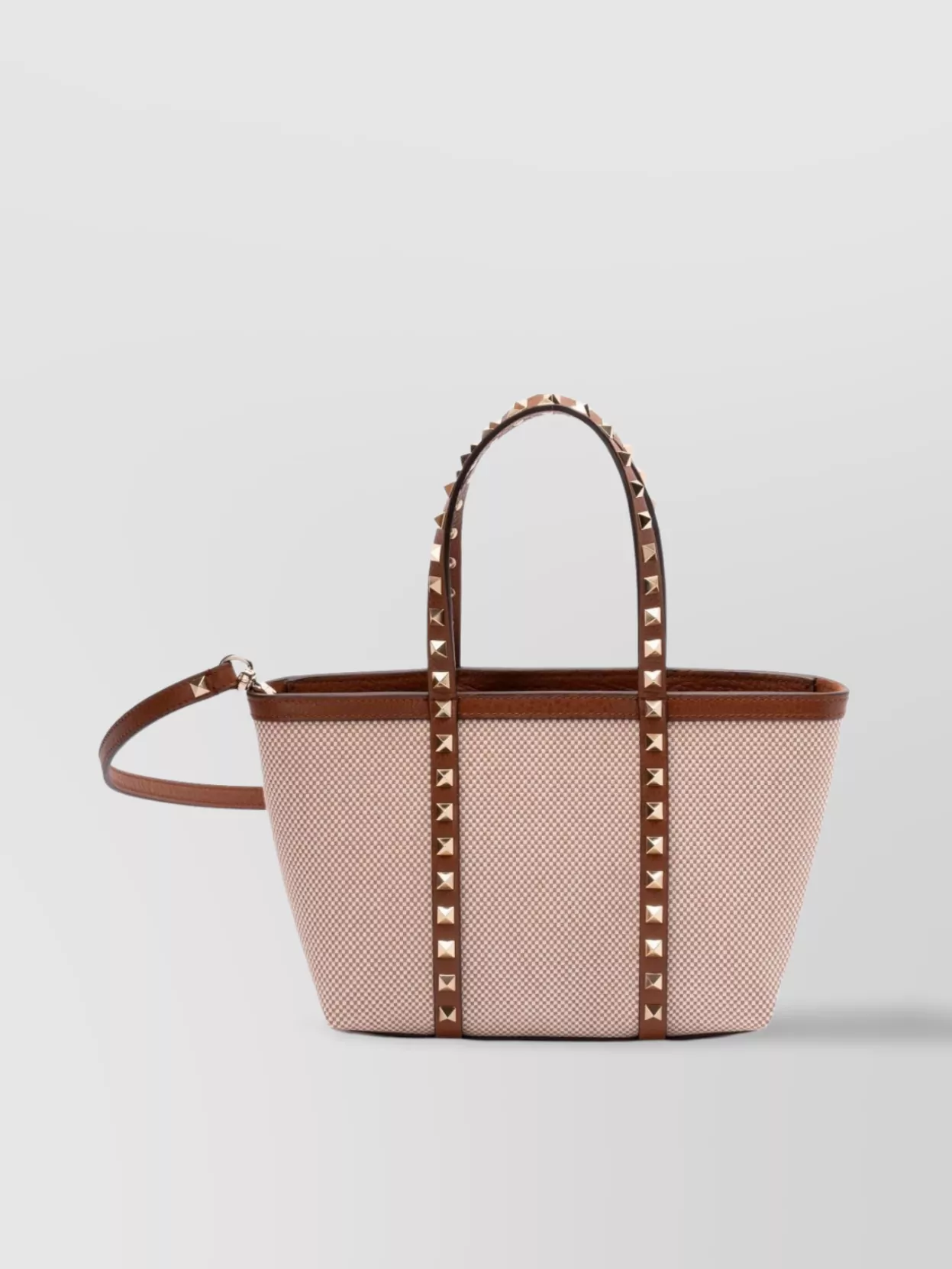 【関税&送料込】Valentino Garavani Rockstud Mini Tote Bag Valentino Garavani Mini Rockstud Tote Bag | White | FARFETCH