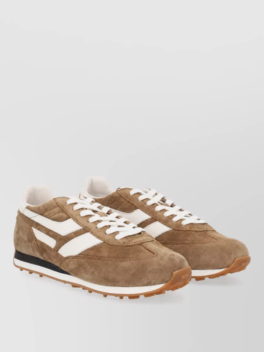 Tom Ford Leather Low-Top Sneakers