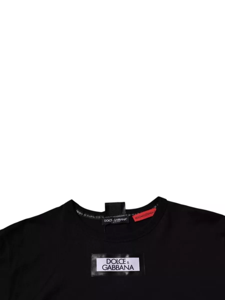 Dolce&Gabbana Cotton Short-Sleeve Crew-Neck T-Shirt