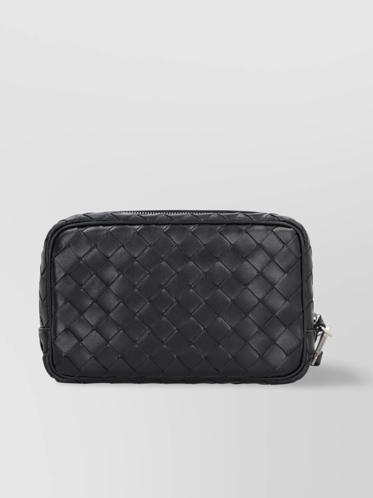 Bottega Veneta Small Pouch Wristlet Intrecciato Quilted Zippered