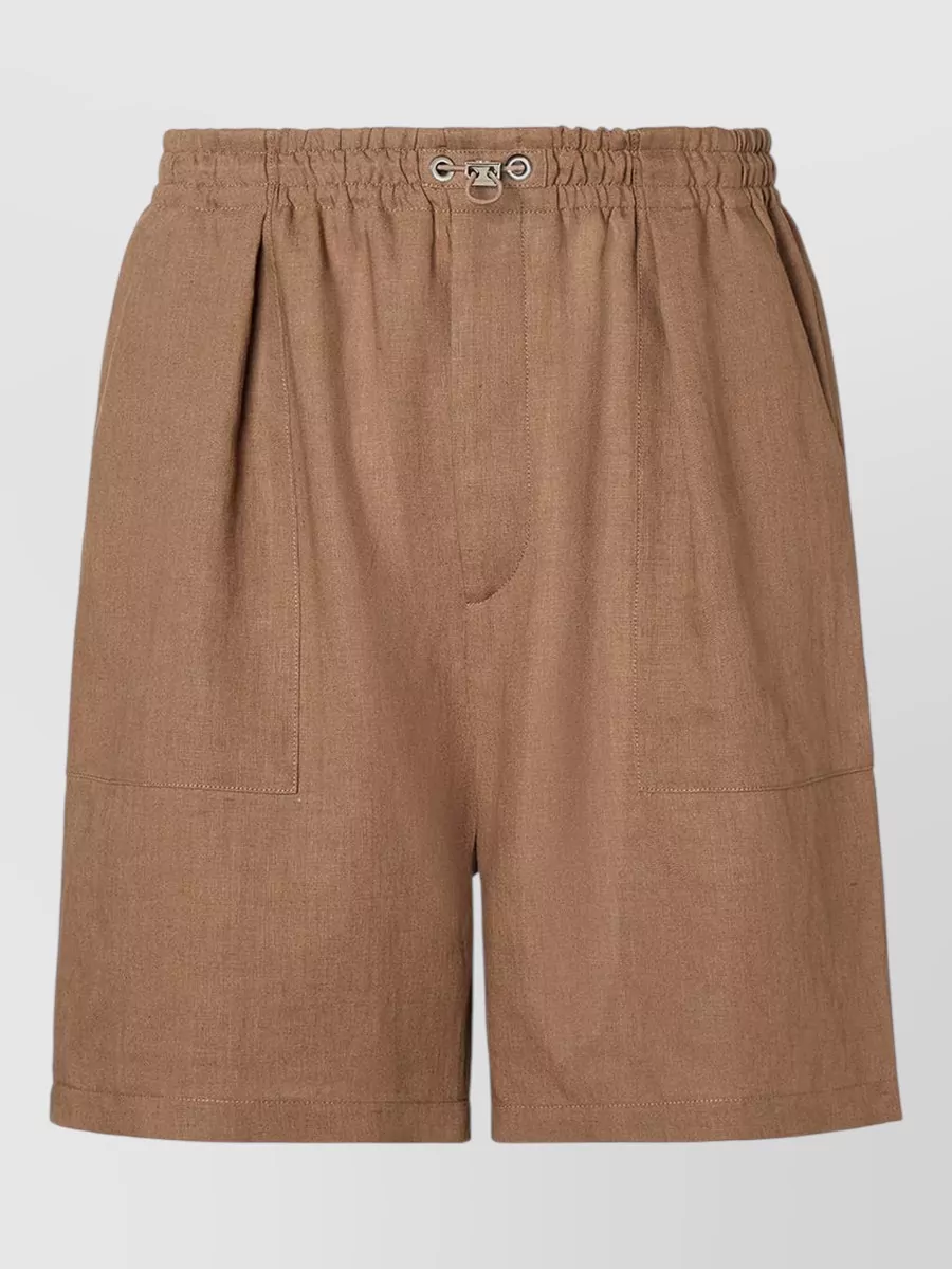 Fendi linen bermuda shorts