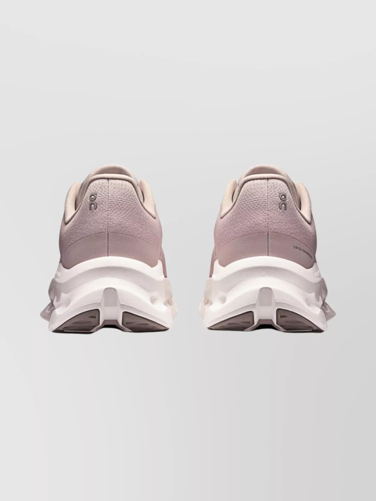 On Running Casual Sneakers With Mesh Upper And Rubber Outsole In Pink