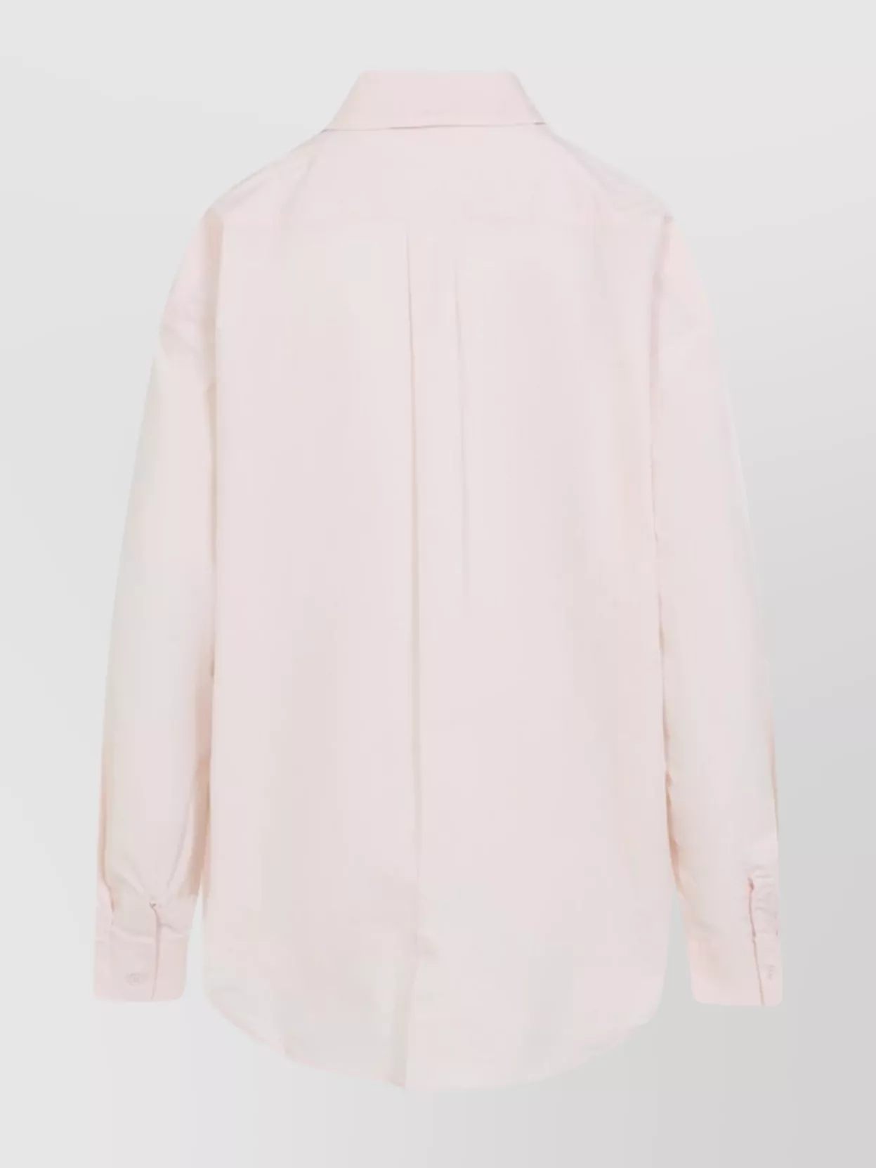 The Frankie Shop Ornella Side Button-up Shirt In Pink