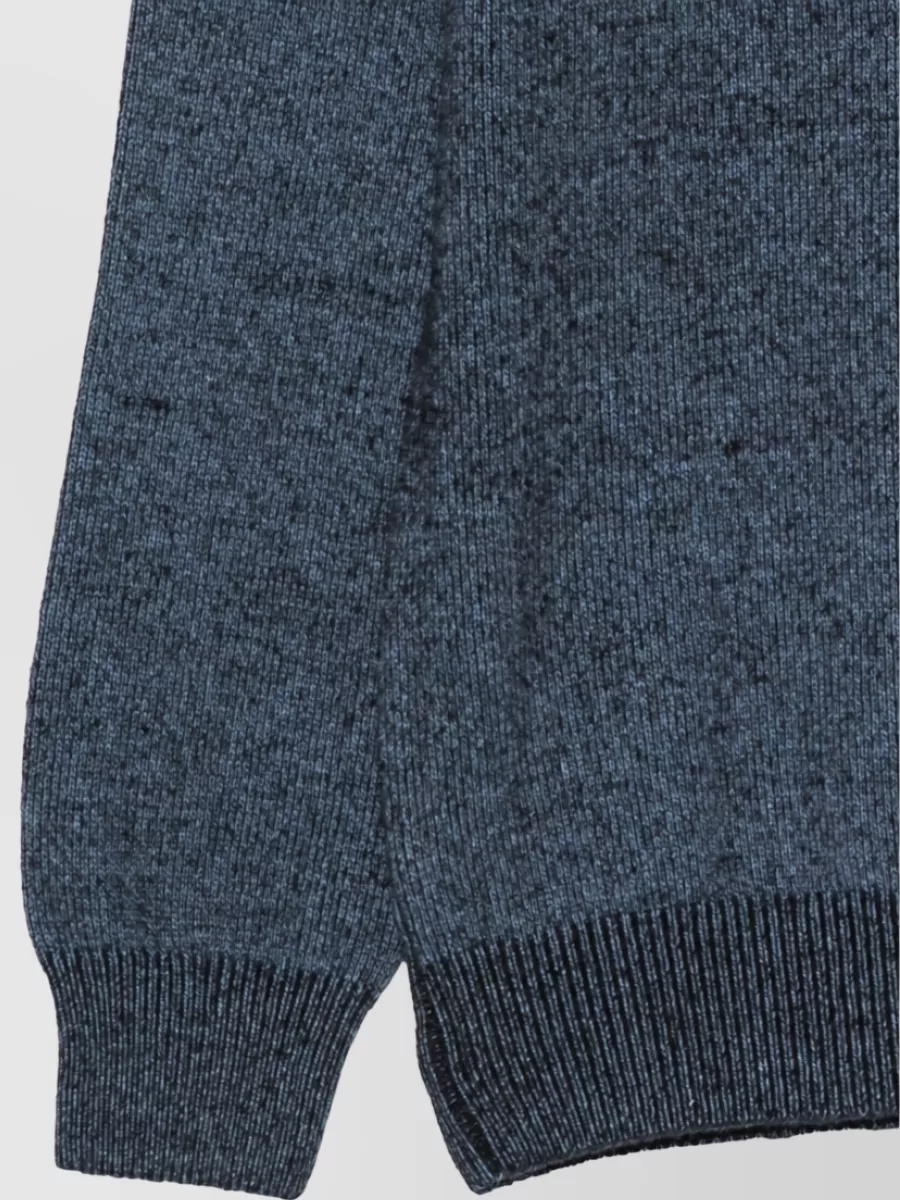C.p. Company Quarter-Zip High-Neck Knitted Jumper