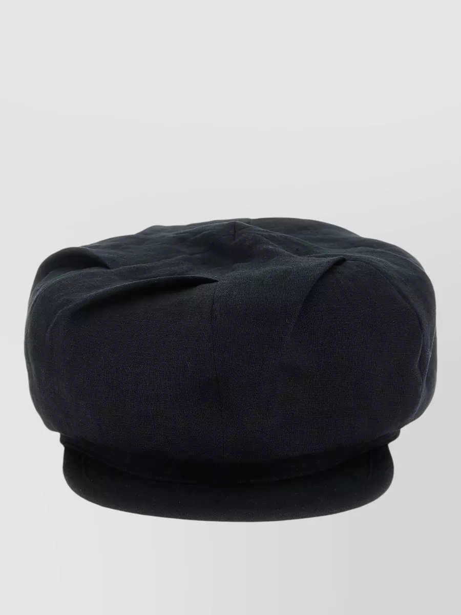 Yohji Yamamoto linen six-panel cap
