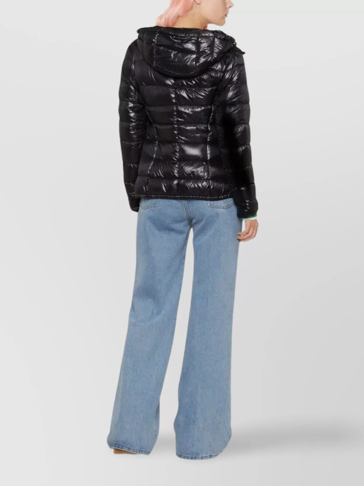 Herno Hooded Quilted Long Sleeve Coat