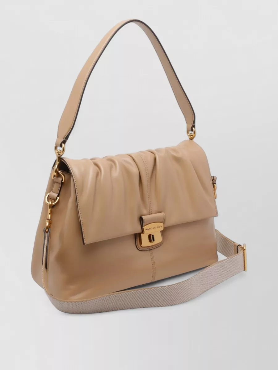 Marc Jacobs Cristina Messenger Shoulder Bag Leather Strap