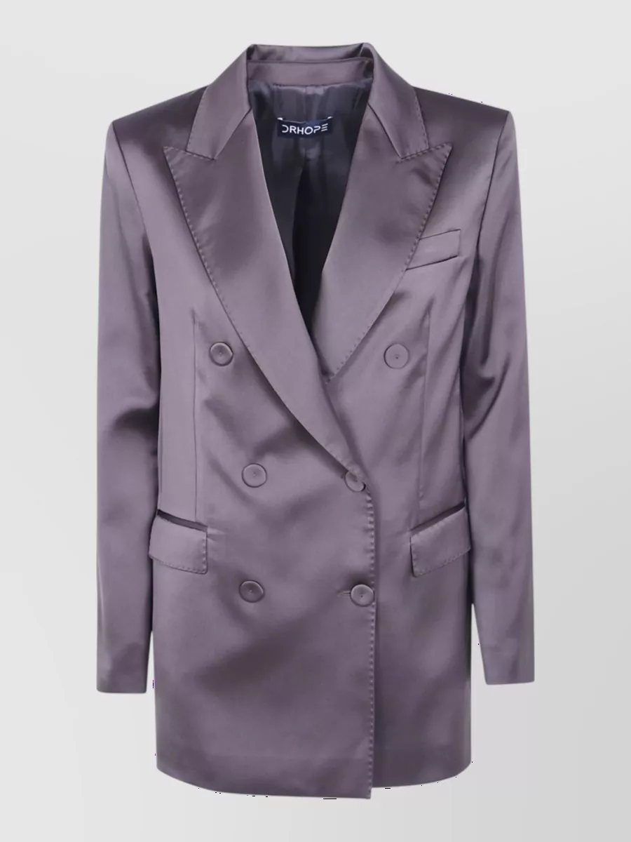 DrHope double breasted blazer jacket