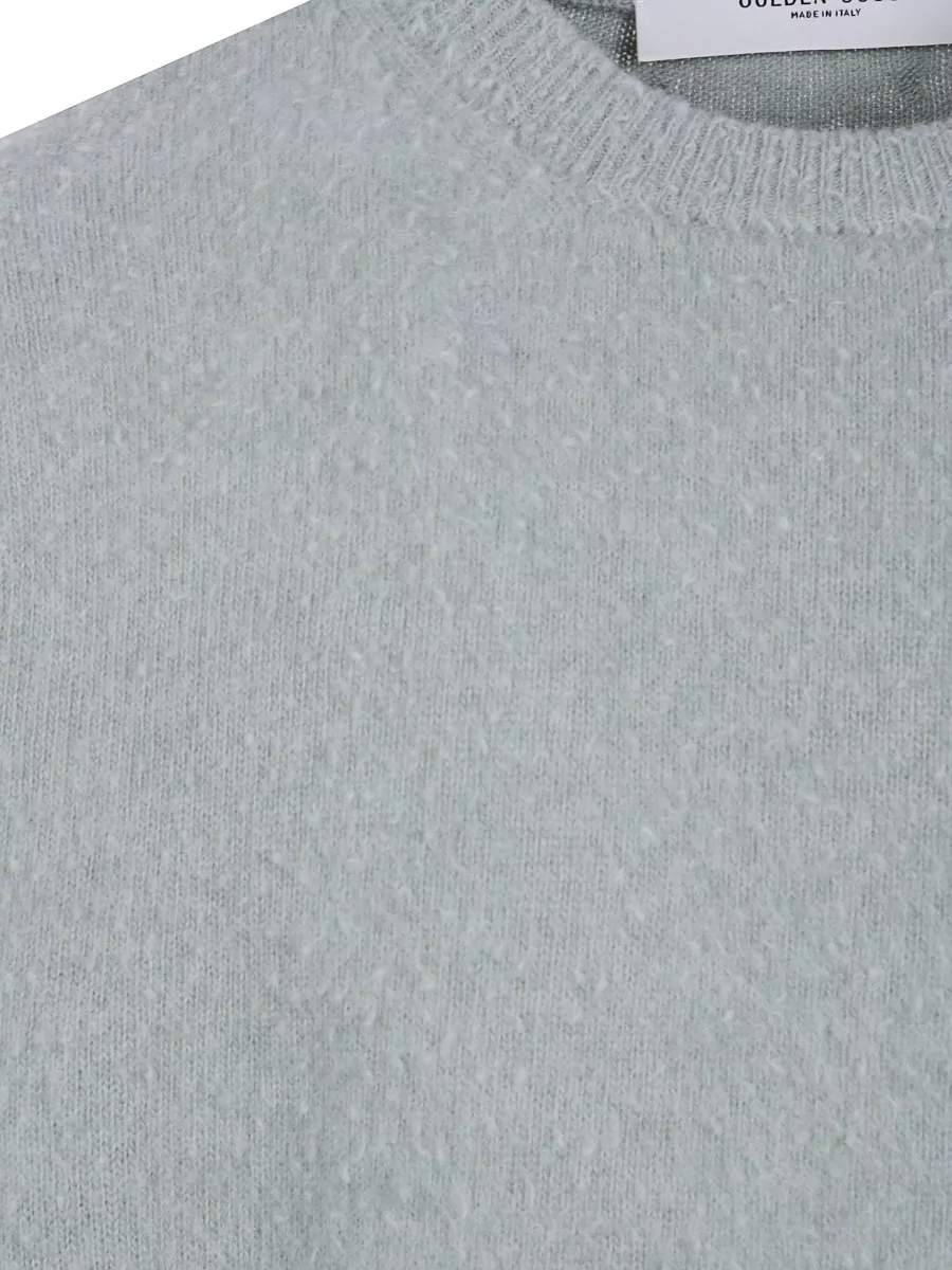 Golden Goose Wool Regular-Fit Crew-Neck Knit T-Shirt