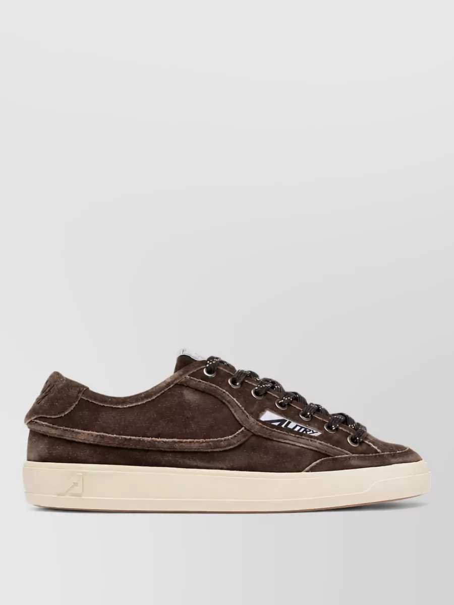 Autry Suede Low-Top Sneakers