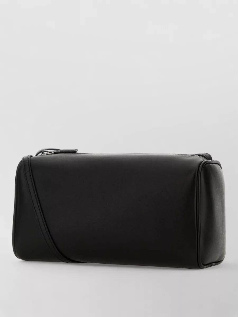 The Row Nineties Leather Crossbody Shoulder Bag
