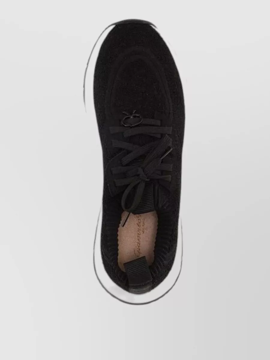 Gianvito Rossi Fabric Lace-Up Sneakers