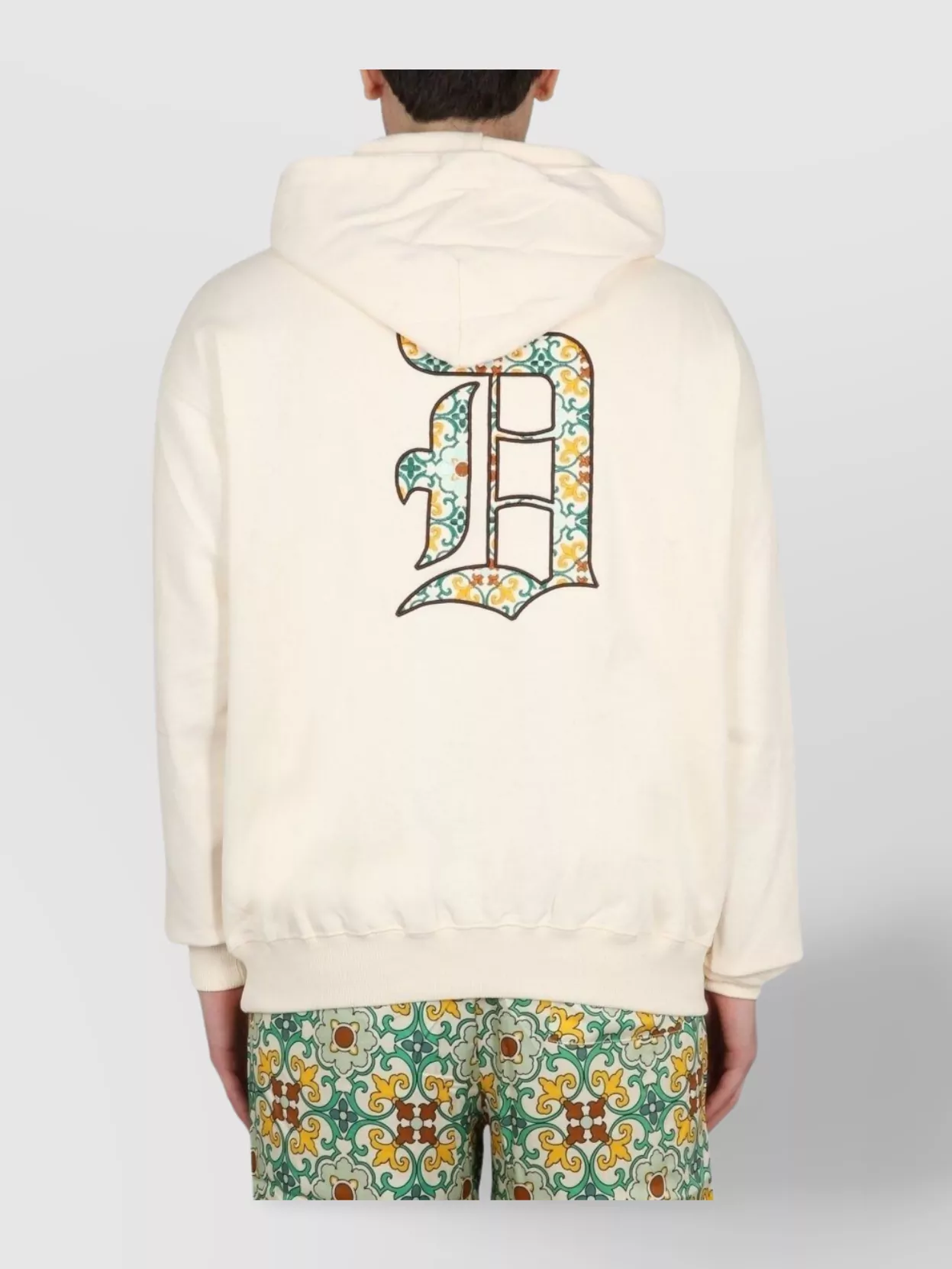 Drôle De Monsieur Graphic Print Logo Hooded Sweatshirt