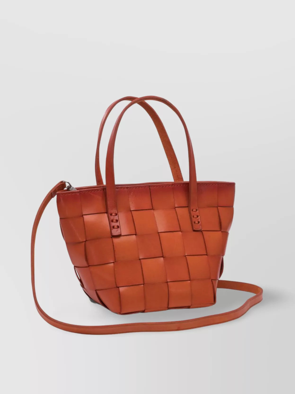 Dragon Diffusion "japan Mini" Woven Handbag With Detachable Strap
