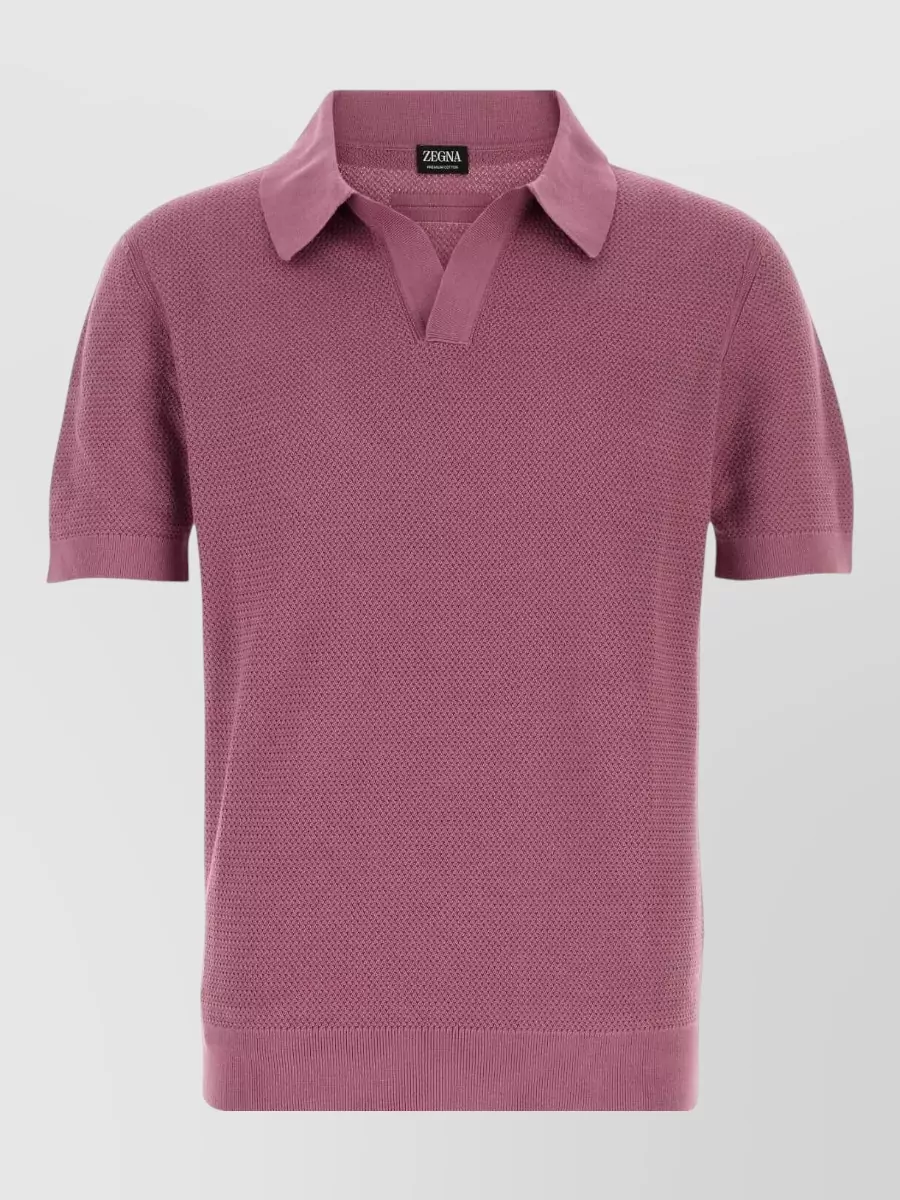 Zegna Cotton Polo Shirt