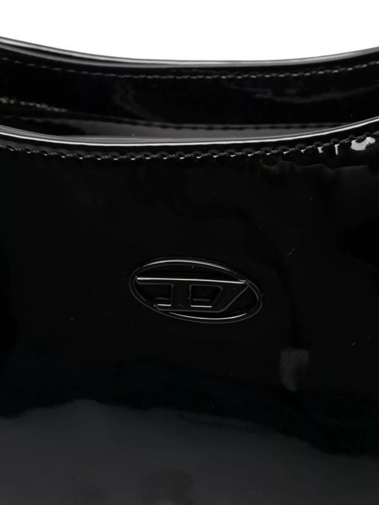 Diesel Play Large Patent Shoulder Bag