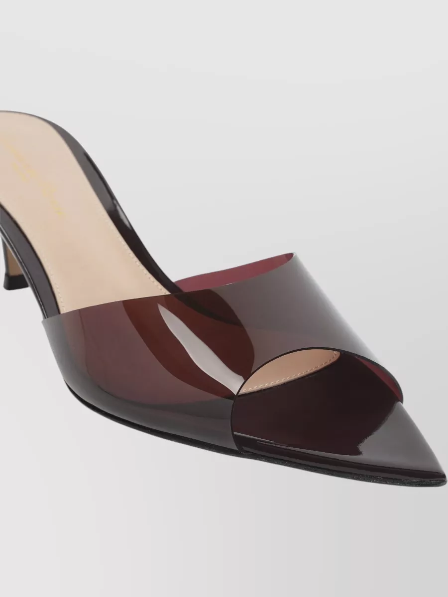 Gianvito Rossi Patent Leather Mules