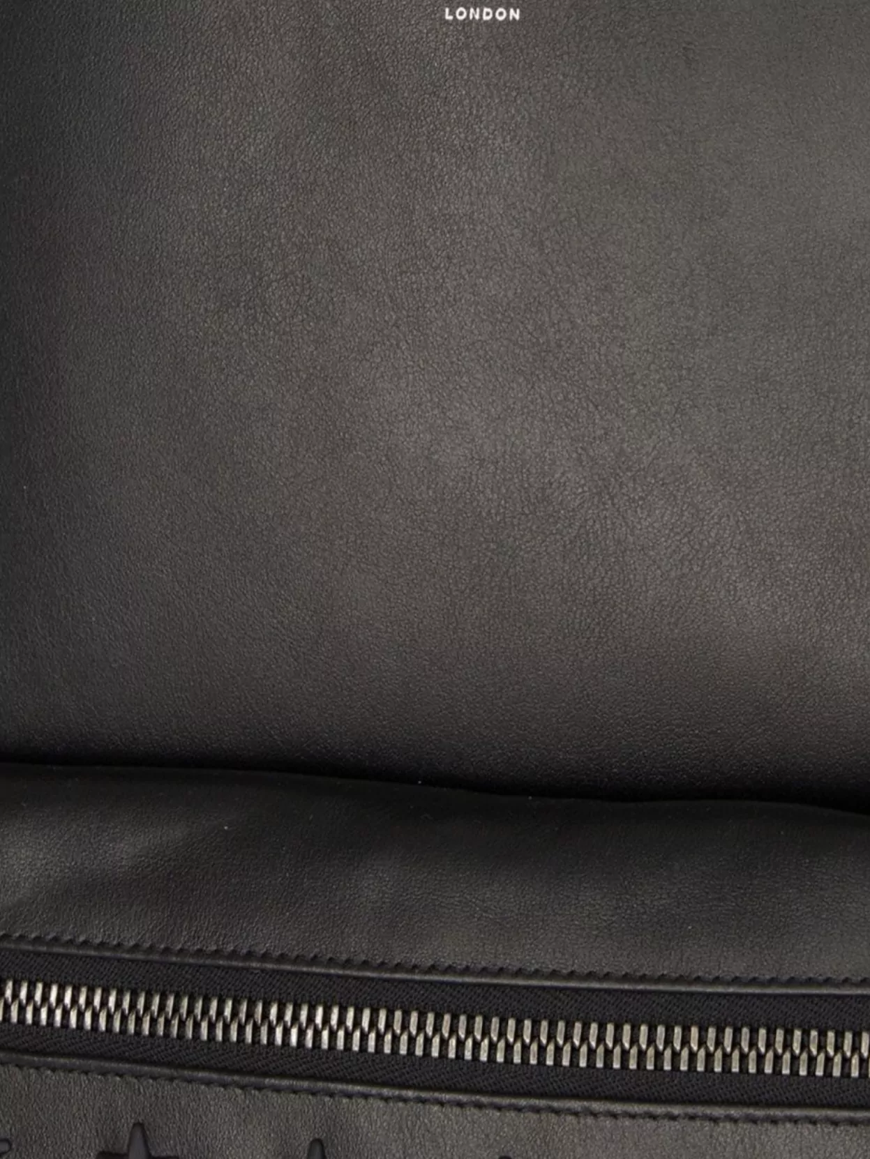Jimmy Choo Front Pocket Studded Leather Backpack