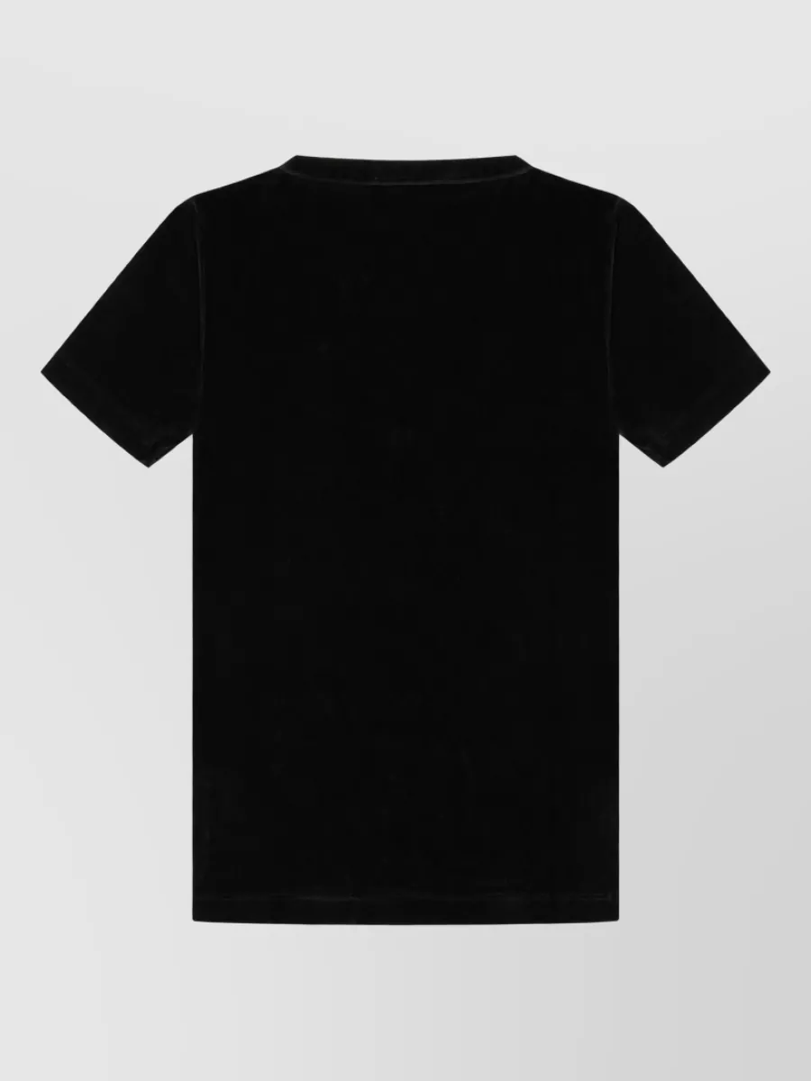 Marine Serre Velvet T-Shirt